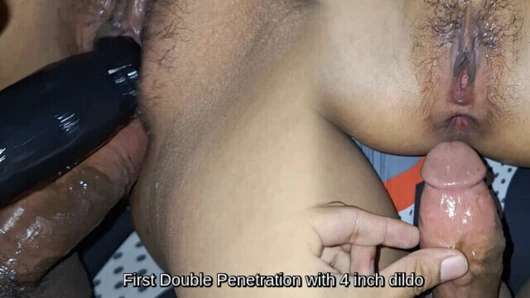 Genç Asyalı çifte penetrasyon deneyimi! İlk kez anal seks ve çifte penetrasyon