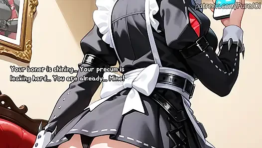 Ellen Joe from Zenless Zero becomes your private bartender (Feet JOI)