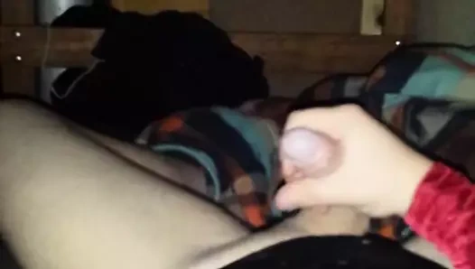 tek parça streç giysi üzerinde boşalmak