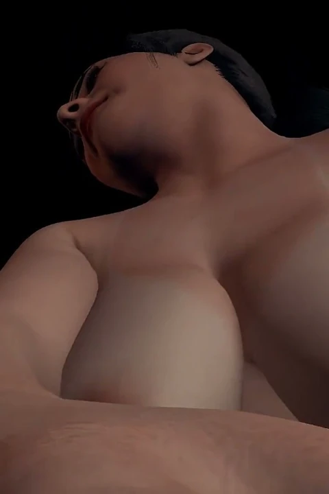 Nine anal dildoya biniyor