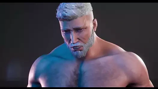 Askeri asker yerel kabile kadınını doğuruyor - 3d animasyon