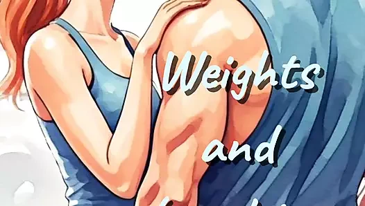 Ağırlıklar ve kahkaha (1/4) - Awstory'nin ses kaydı, kızlar için audioerotica, aşk hikayesi