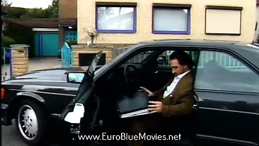 Sibylle ile yatakta 1