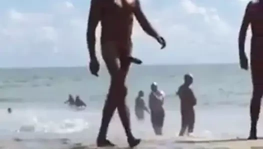 Str8 büyük çük üzerinde plaj