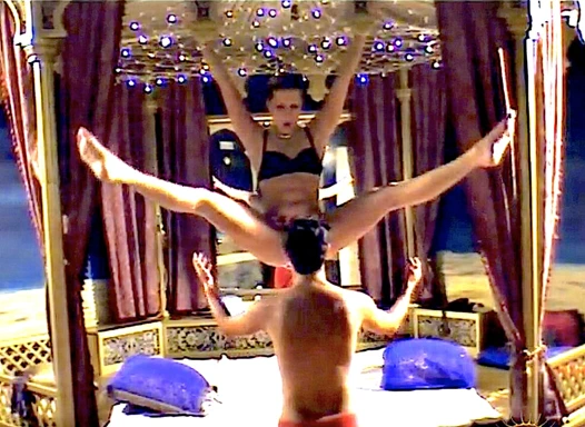 Karin'imizle inanılmaz dörtlü seks