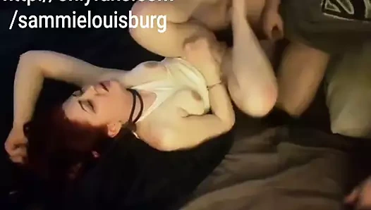 Sammie louisburg teaser 3som tease videosu