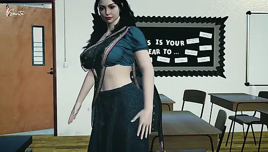 Hintli teyze öğretmen kocasını aldattıktan sonra öğrenci tarafından sikiliyor - ev ödevi seks