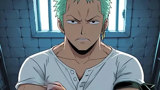 Nico Robin hapishane hücresinde zoro ile sikişiyor! Tek parça sansürsüz hentai bakış açısı