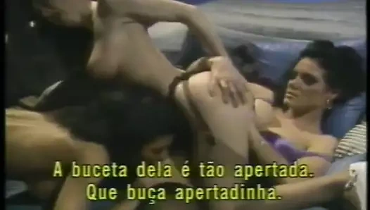 üç lezbolar sahip olan Seks