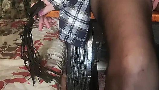 Uslu Kız 31 Talimatı Naylon Kaplı Bacağımı Olduğun Köpek Gibi Sikiyor