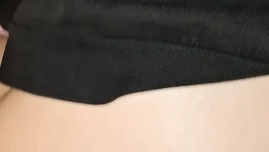 Dışarı çıkmadan hemen önce anal seks yapıyoruz
