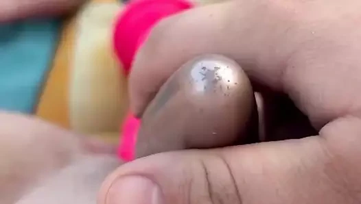 Fışkırtana kadar şezlongda tek başına