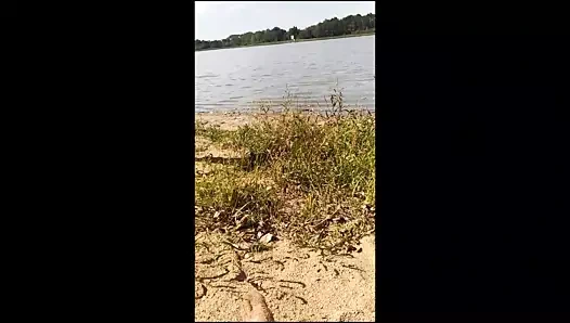 benim busty karım gölde