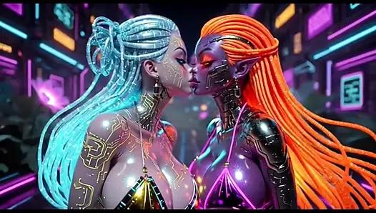 Captain Nova Song ve Kiss klipleri, ai animasyonu