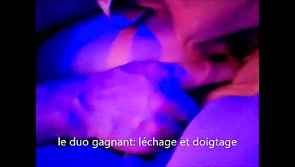 Miss avec un client.