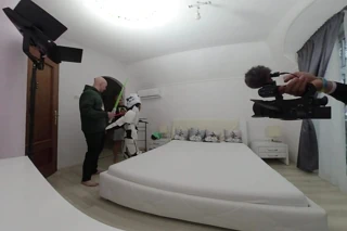 Clara Trinity bölüm bir - yıldız savaşlarını seven üvey baba için sürpriz üçlü seks