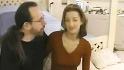 Sıcak sarışın ile yaşlı adam #2