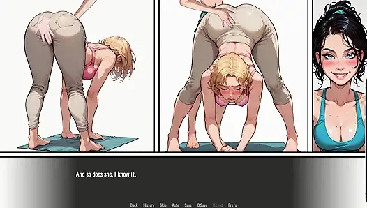 Ateşli kızıl saçlı striptizci kucak dansı yapıyor - Port Haven'a hoş geldiniz #4 oyun