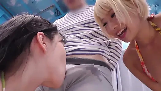 Magic mirror x plajda materiall seks, bir dizi dölleme olacak! Ters pikap! Bölüm 2