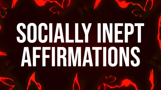 Garip kaybedenler için sosyal olarak yetersiz olumlamalar