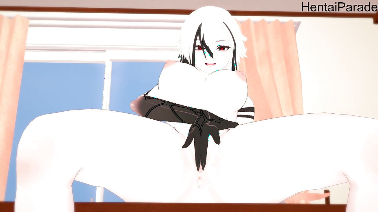Hentai Arlecchino amını parmaklıyor genshin çarpma sansürsüz