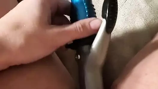 Milf saç maşası kullanın