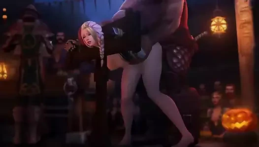 Kötü sesin en iyi animasyonlu 3 boyutlu porno derlemesi 92