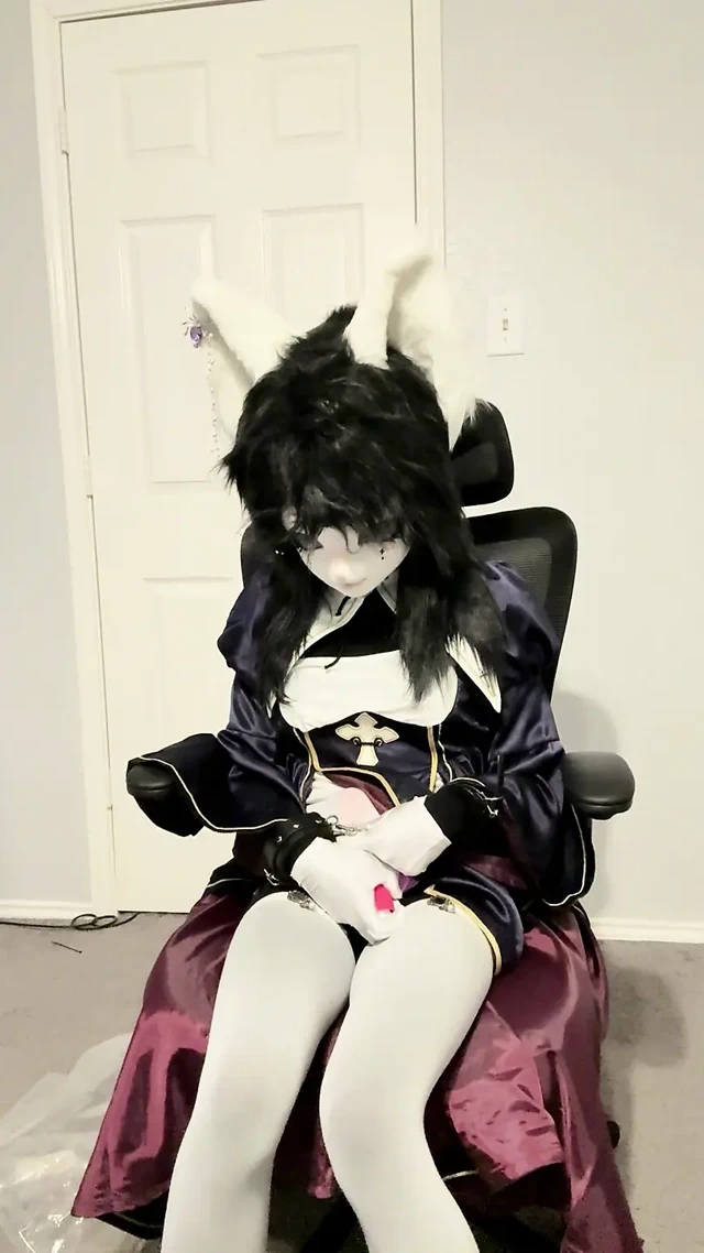 Kürklü kigurumi titreşimli ve nefesli yaka