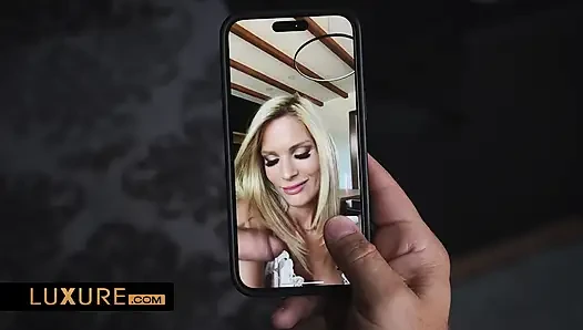 Candie lucious: kocası için cesur bir video