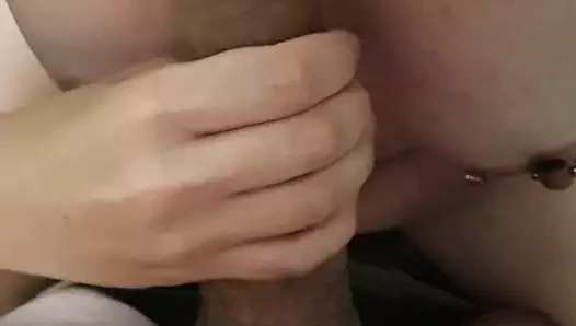 cumming üzerinde ona göğüsler