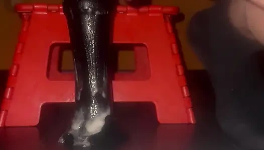 Yumruk dildo boşalması!