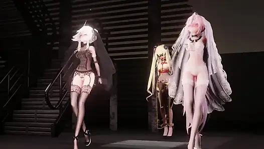 Çift; Erotik düğün fotoğrafçılığı; Antrenman