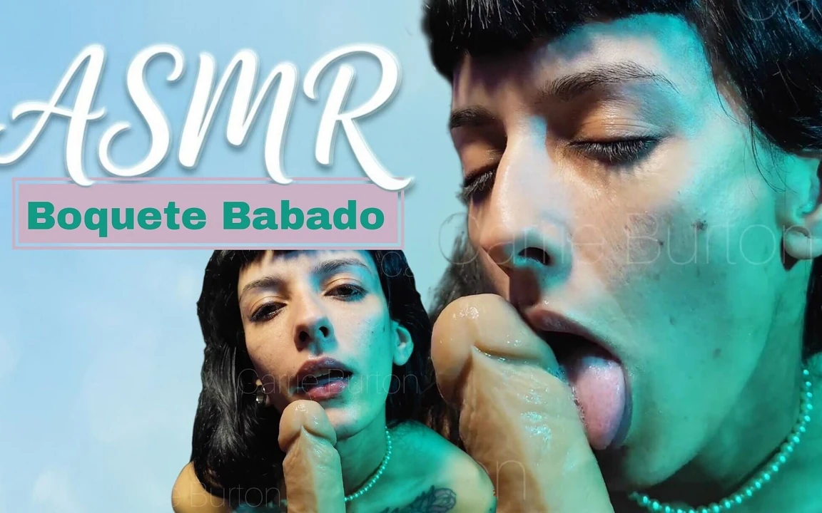 Asmr Oral Seks, Bolca Tükürük ve İnlemelerle Salya Döküyor