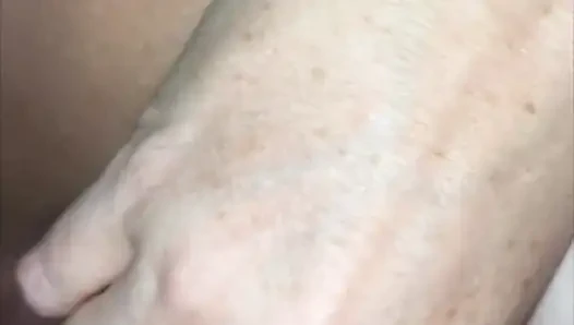 Creamy pussy British Grandma creams on Black Lovers Cock, no condom and no mask. Interracial naughty taboo Sex