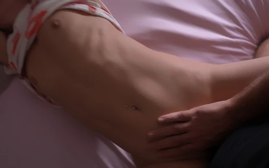 Tiny Petite Gets Overwhelmed with Two Powerful Orgasms - Twisting & Moaning