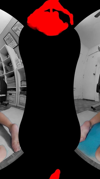 Знаковый момент от "PassthroughVR после интенсивной тренировки Вероника Родригес нуждается в сексуальном исцелении с ее большой секс-игрушкой"