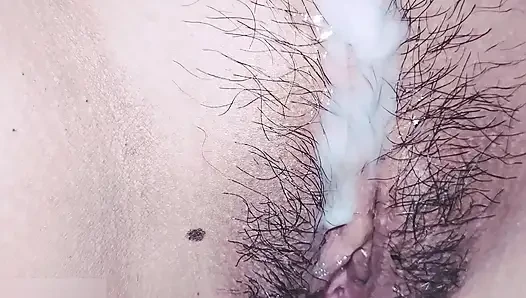 Fucking my beloved step sister's pussy until I ejaculated in her pussy