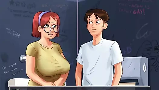 Summertimesaga kolej banyosu karşılaşması bölüm 7