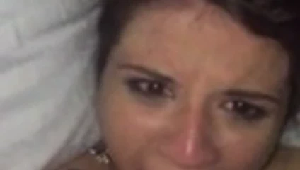 Sert sakso ve yüze boşalma