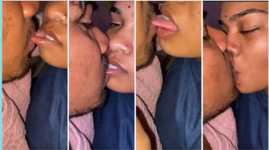 Üvey kız kardeş üvey erkek kardeşi tarafından ilk kez sert sikişiyor ve öpüşüyor