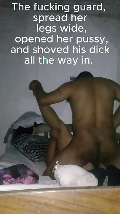 The security guard of the supermarket fucked my wife. (Part 2)
