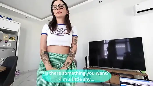 Üvey babası poposunda bir spazmla sorunu çözmesine yardım etti!