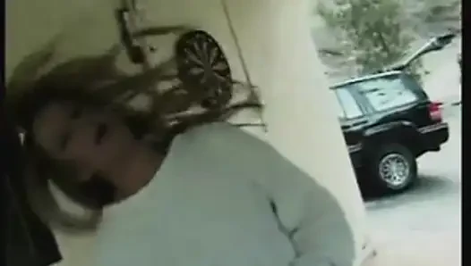 Seksi büyük memeli sarışınla anal sikiş