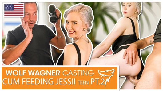 Cum beslenen genç jessii van riva (part2)! wolfwagner.casting