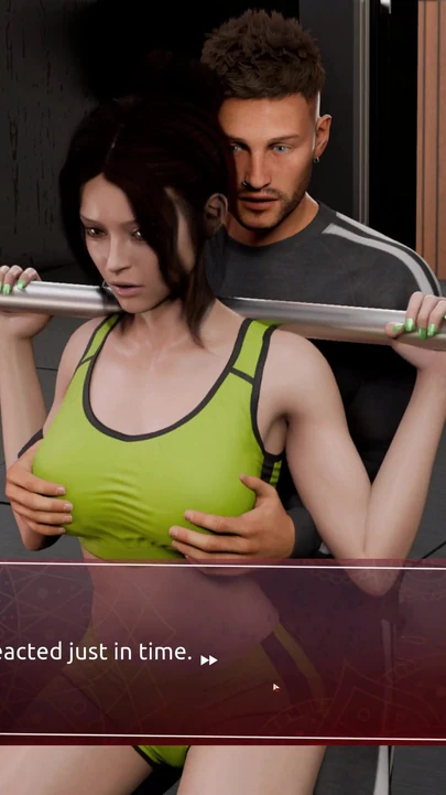 Обязательный для просмотра момент из "EP2: кокетливая Эмма в спортзале - секс-тренер: горячая йога"