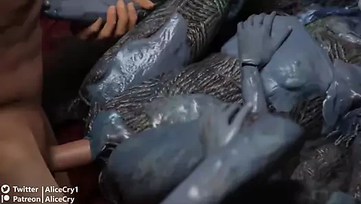 Alicecry1 ateşli 3 boyutlu seks hentai derlemesi - 24