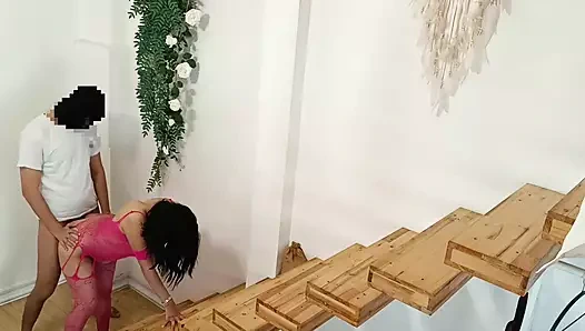 Güzel İranlı genç kız - Müslüman çift