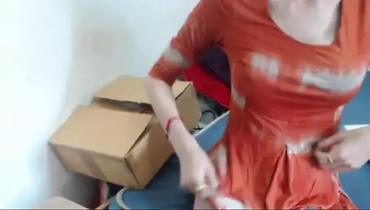 Sarışın üvey kardeş alır sert horoz içinde ağız