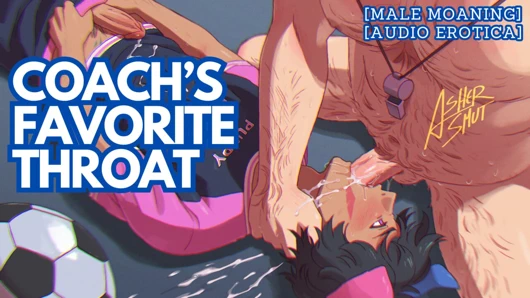 Oyuncu antrenmandan sonra antrenörüne sakso çekiyor edepsiz konuşma sesi ve derin gırtlak asmr