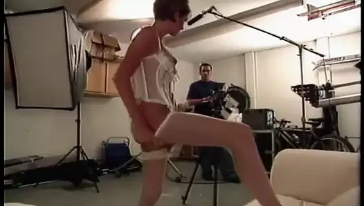 Sıcak bebek içinde kadın iç çamaşırı